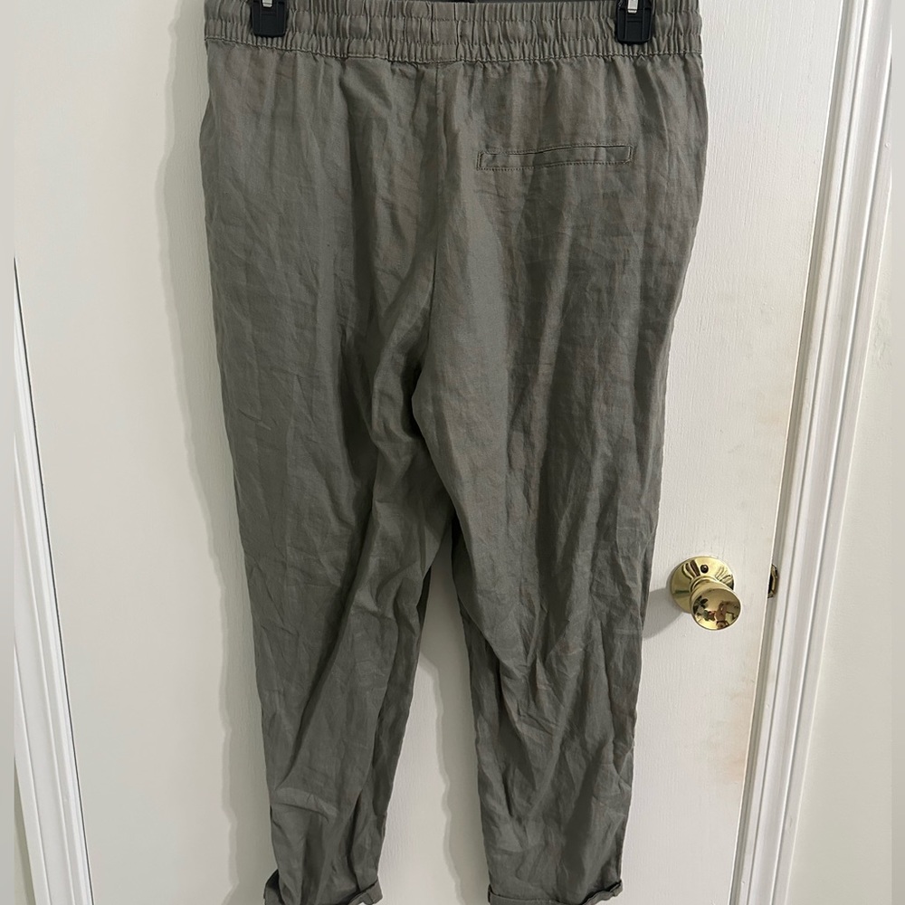 BNWT H&M Linen Drawstring Pants - Picture 3 of 4